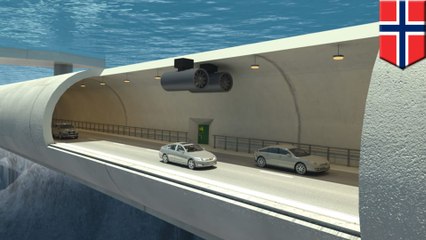 Norway to build a floating underwater tunnel