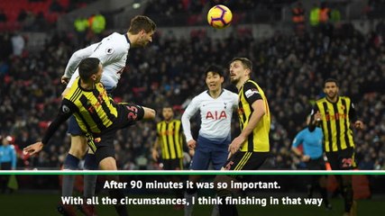 It was important for Spurs to smile again - Pochettino