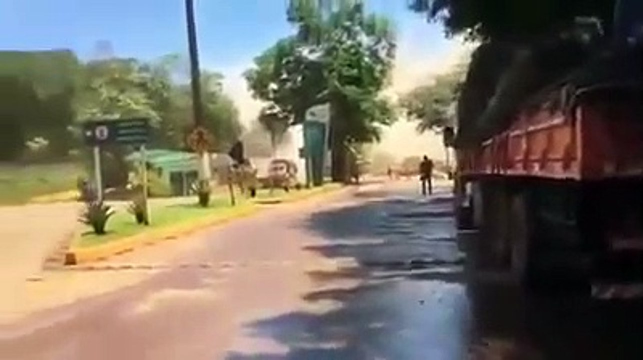 Momento do Rompimento da Barragem em Brumadinho