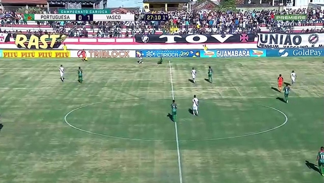 COMPACTO: PORTUGUESA 0X1 VASCO TAÇA GUANABARA 2019