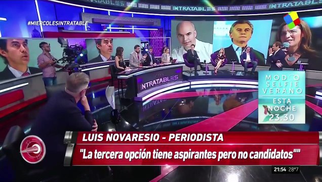 Diego Brancatelli sobre las elecciones y los candidatos en Intratables - 30/1/19