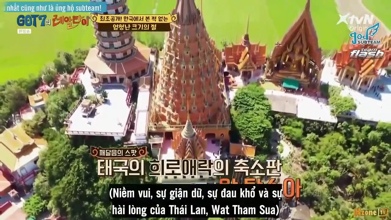 GOT7 đội nón lá quay hình show thực tế mới tại Thái Lan