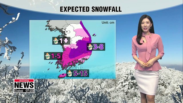 Heavy snow in southern areas, big drop in temps this afternoon _ 013119