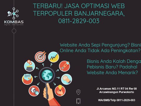 Terbaru! Jasa Optimasi Web Terpopuler Banjarnegara, 0811-2829-003