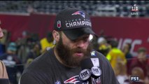 Julian Edelman reflects on win after incredible Super Bowl catch | SUPER BOWL LI