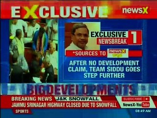 H D Kumaraswamy threatens to resign as four Congmen bat for Siddaramaiah