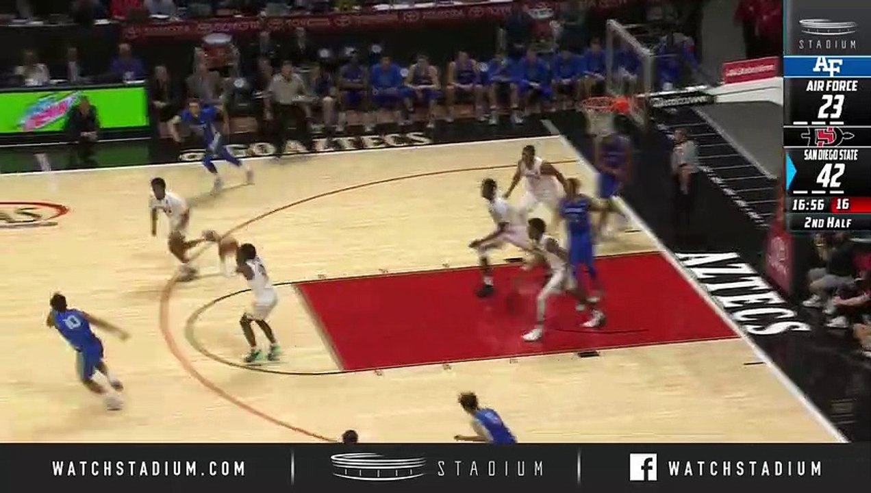 Air Force vs. San Diego State Basketball Highlights (2018-19)