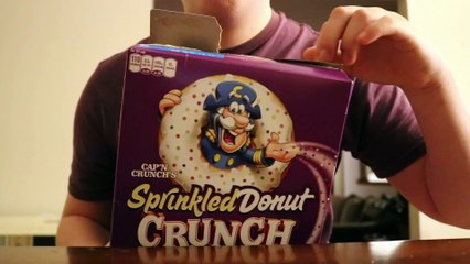 ASMR Tapping Scratching  Crinkle (Donut Cereal Edition)
