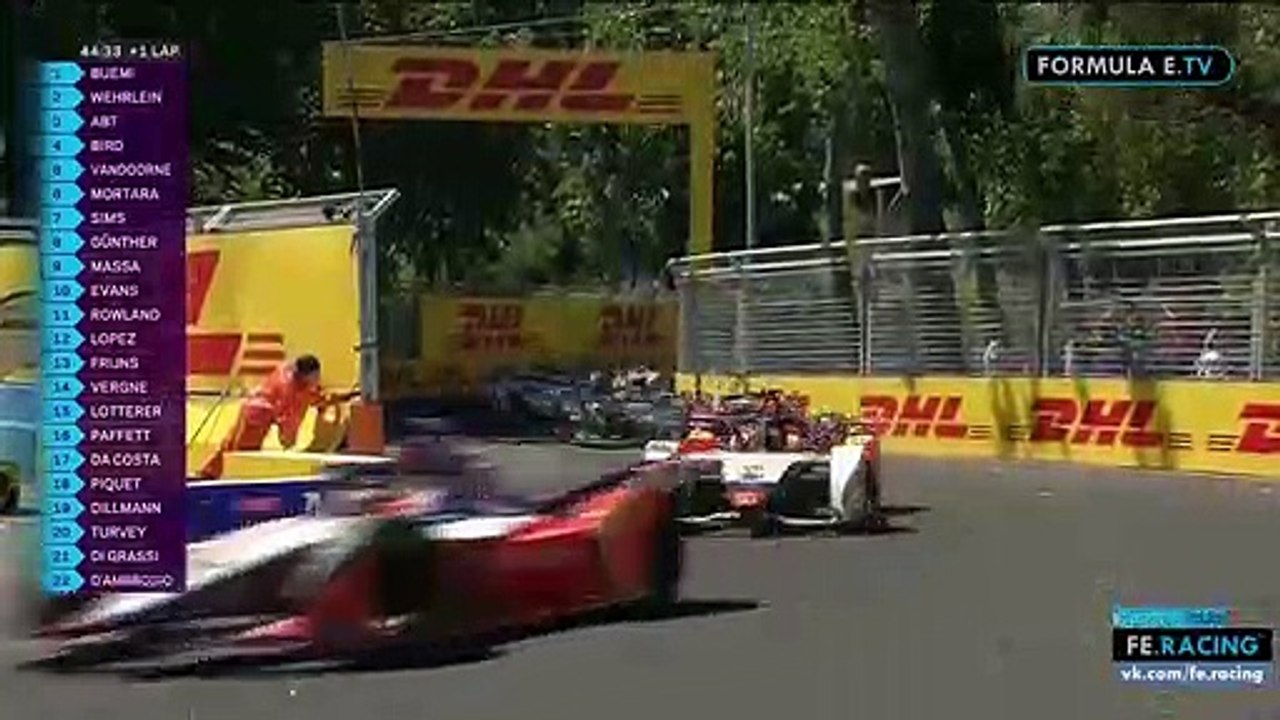 Formula E Chile GP Race Start and First Lap