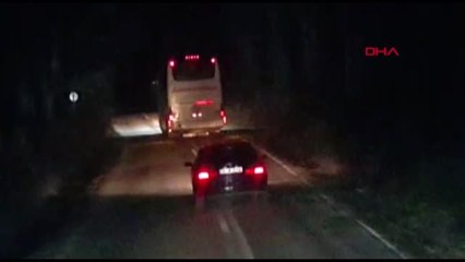 Tokat Ta Heyelan Nedeniyle Karayolu Kapandı