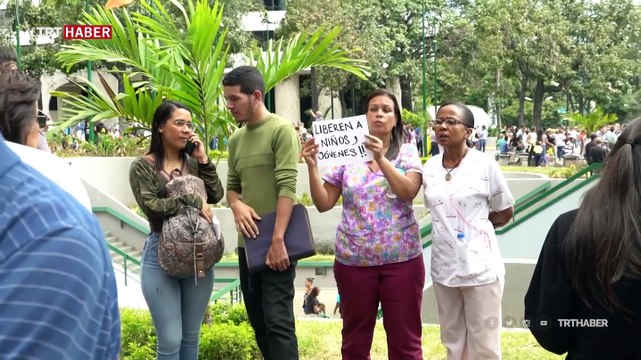 Venezuela'da muhalefet destekçileri sokağa çıktı