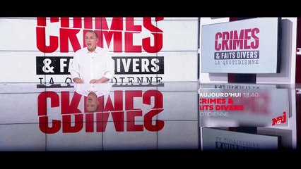 Crimes et Faits divers - NRJ12 - Sommaire du jeudi 31 janvier - Jean-Marc Morandini