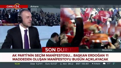 AK Parti'nin seçim manifestosu açıklanacak