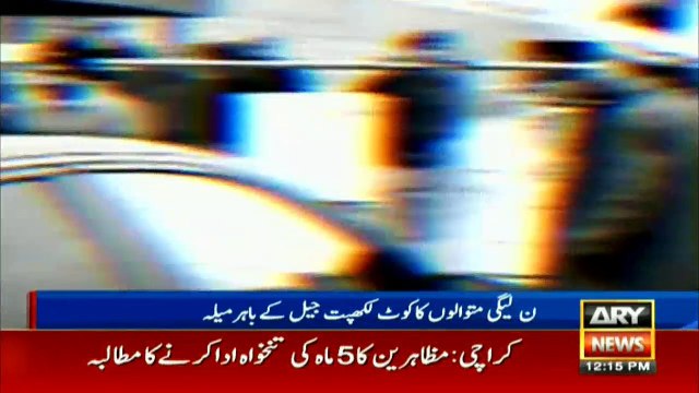 PML N leader meet Nawaz Sharif in Kot Lakhpat jail