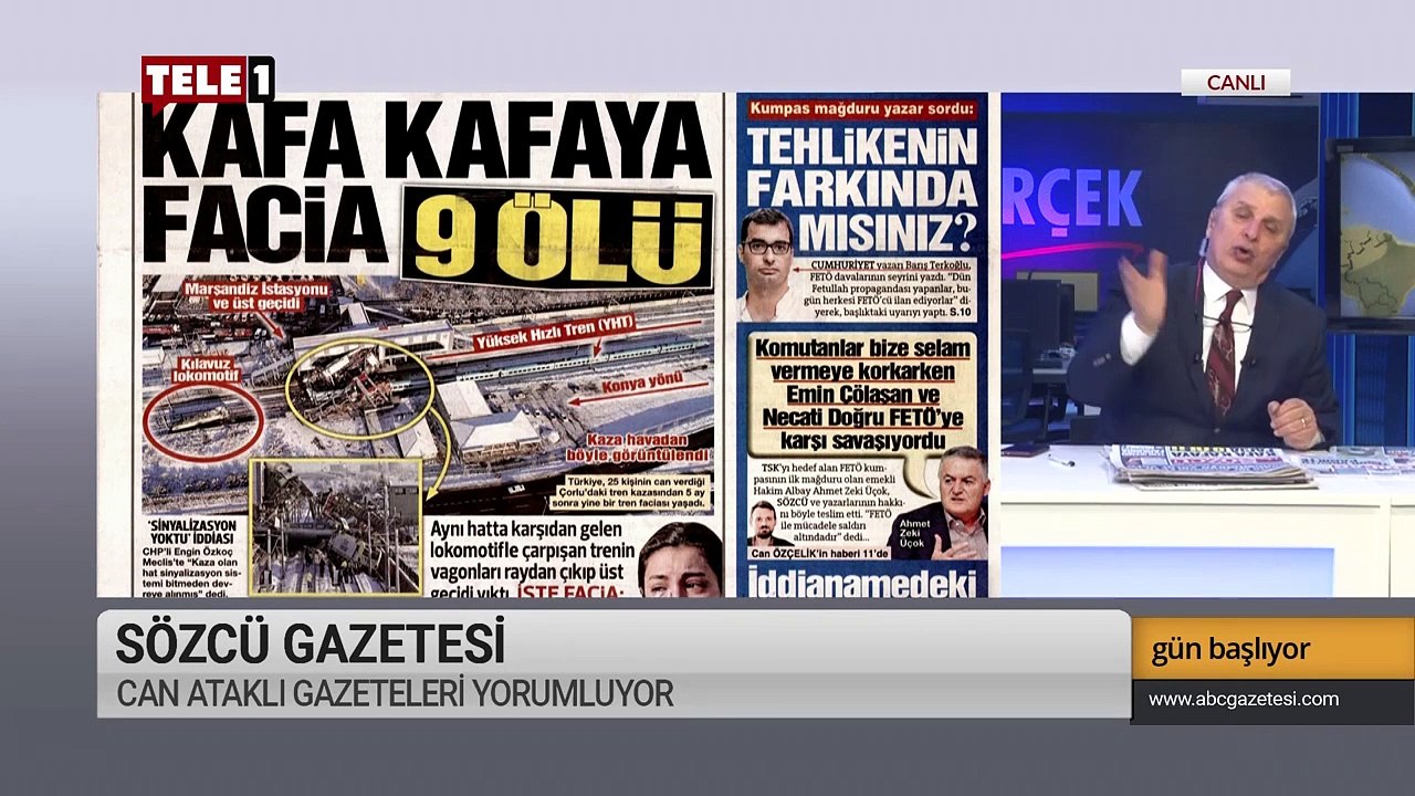 Gün Başlıyor - (14 Aralık 2018) Can Ataklı - Tele1 TV