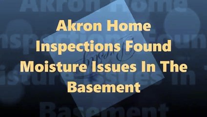 Home Inspector Found Moisture Issues In The Basement