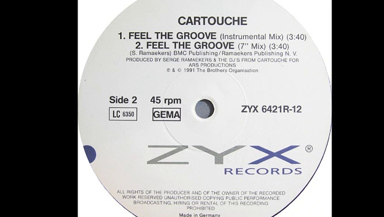 Cartouche - Feel The Groove (Instrumental Mix) (B1)