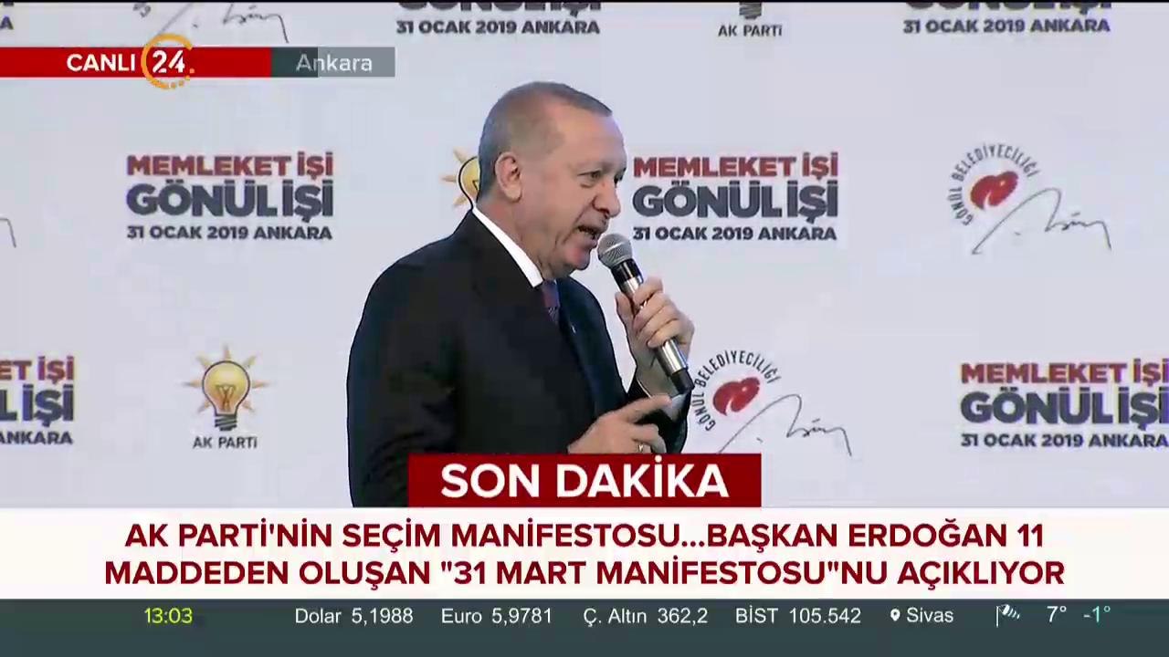 AK Parti manifestosu