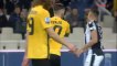 Leo Jaba 1st Yellow Card - AEK vs PAOK 03.02.2019