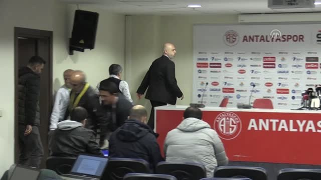 Antalyaspor-Beşiktaş Maçının Ardından - Şenol Güneş - Antalya