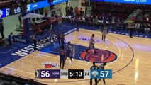 Cat Barber scores and draws the foul