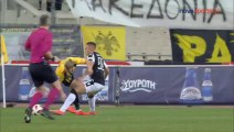 Leo Jaba 2nd Yellow Card (Red) - AEK vs PAOK 03.02.2019
