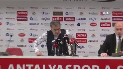 Şenol Güneş: "Goller ve Sonraki Pozisyonlar İlginç Bir Maç Oldu"