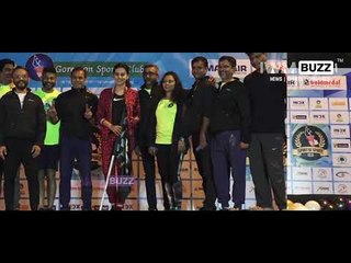 Marathon Flagged off by Tapsee Pannu on the occasion of World Cancer Day