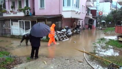 Fethiye’de Sel Baskını