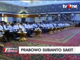 Sakit, Prabowo Batal Hadiri Acara Konsolidasi Nasional PKS
