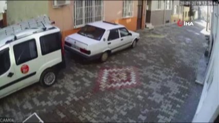 At Arabalı Çocuk Hırsızlar Kamerada