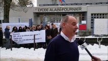 Metz : les enseignants de lycée professionnel Alain-Fournier en grève