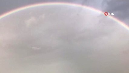 İskenderun Körfezi'nde Çifte Gökkuşağı