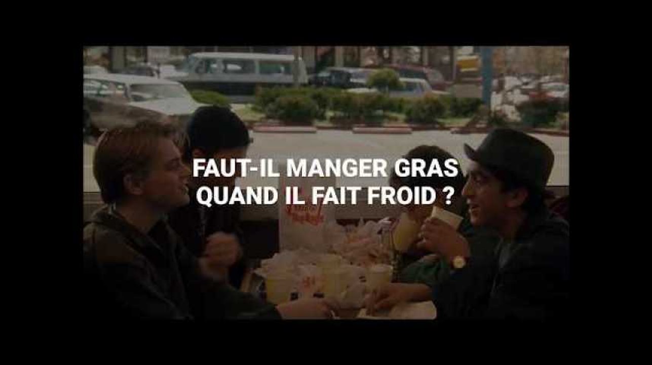 Manger beaucoup et gras ne vous aidera pas à mieux passer l'hiver