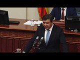 Xhaferi drejtori seancën në gjuhën shqipe, VMRO DPMNE-ja kundërshton