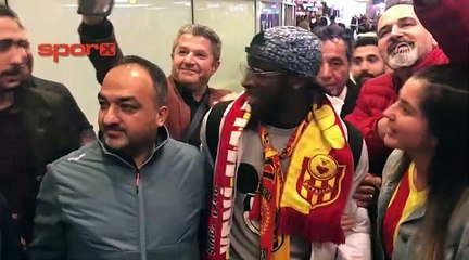 Aboubakar Kamara, Yeni Malatyaspor için İstanbul'da