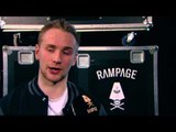 Rampage 2014 - Fox Stevenson interview