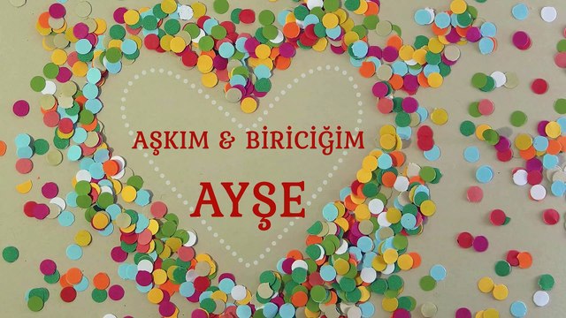 Sevgililer Günün Kutlu Olsun Ayşe ♥ İsme Özel Sevgililer Günü Şarkısı