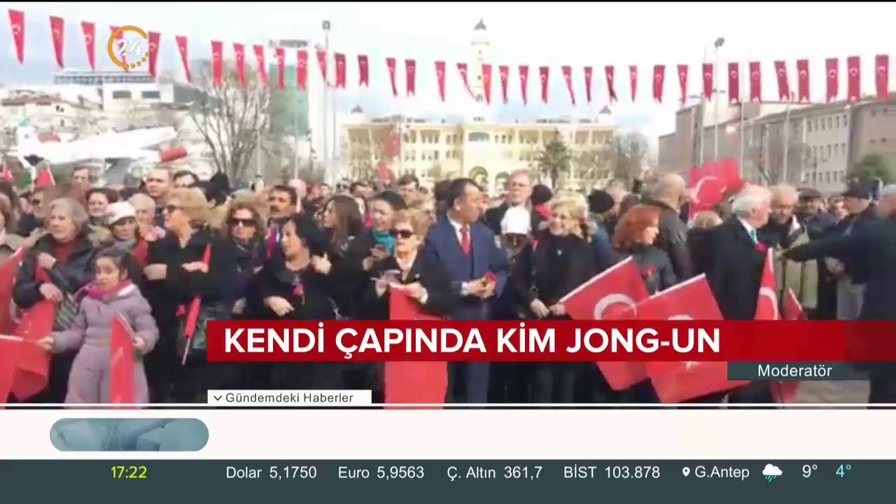 Kendi çapında Kim Jong-un