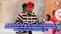 Chance the Rapper y Postmates se unen para ayudar a los jóvenes de Chicago