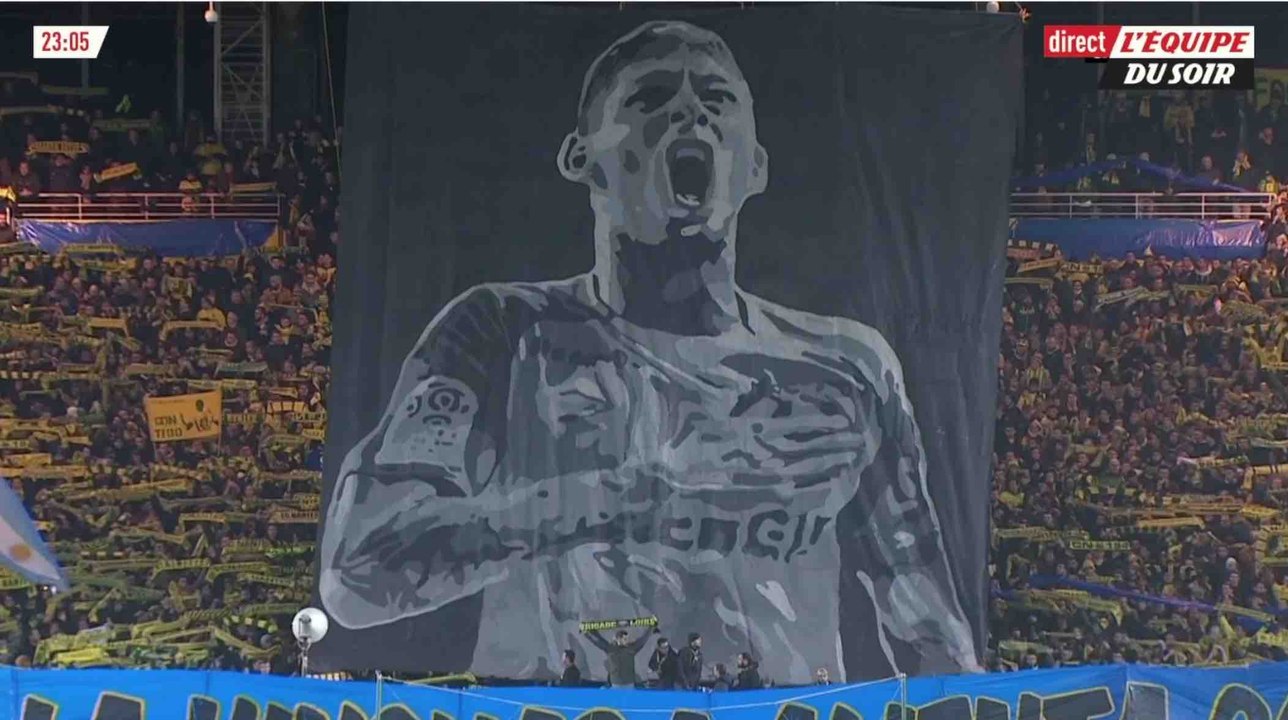 L'hommage des Nantais à Emiliano Sala - ZAPPING ACTU DU 31/01/2019