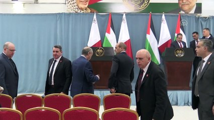 Malta Cumhurbaşkanı Preca, Filistin'de - RAMALLAH