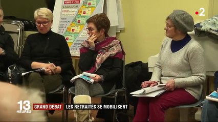 Grand débat : les retraités se mobilisent