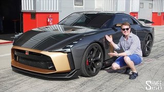 $1.2m Nissan GT-R50 by Italdesign on Track! | FIRST DRIVE