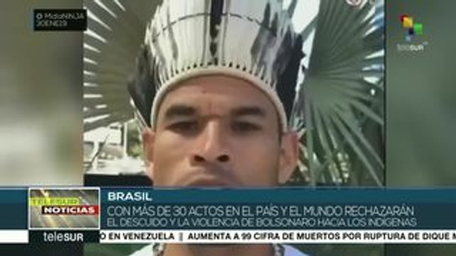 Marcharán brasileños para rechazar las políticas del pdte. Bolsonaro