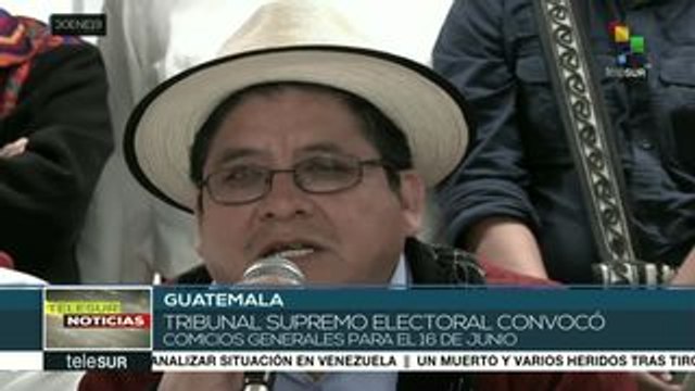 Indígenas en Guatemala instan a Morales a no interferir en elecciones