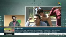 Centroamericanos continúan su tránsito por México rumbo a EEUU