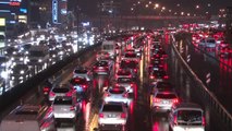 İstanbul- İstanbul'da Yağmur ve Trafik Yoğunluğu 5