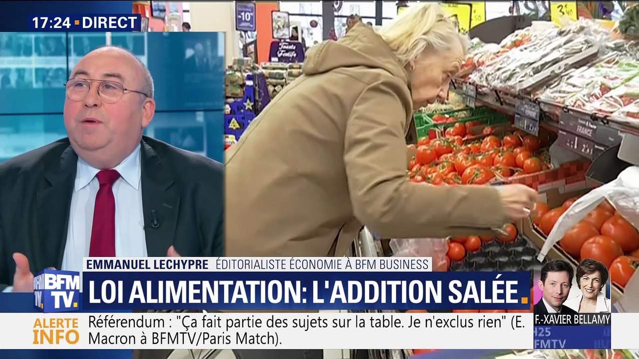Loi Alimentation: l’addition salée