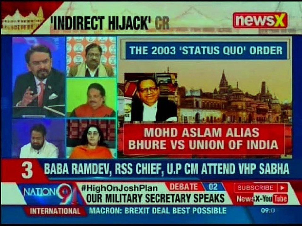 Rss-VHP rally in Ayodhya: Why Ram mandir dispute the undisputed? | Nation At 9